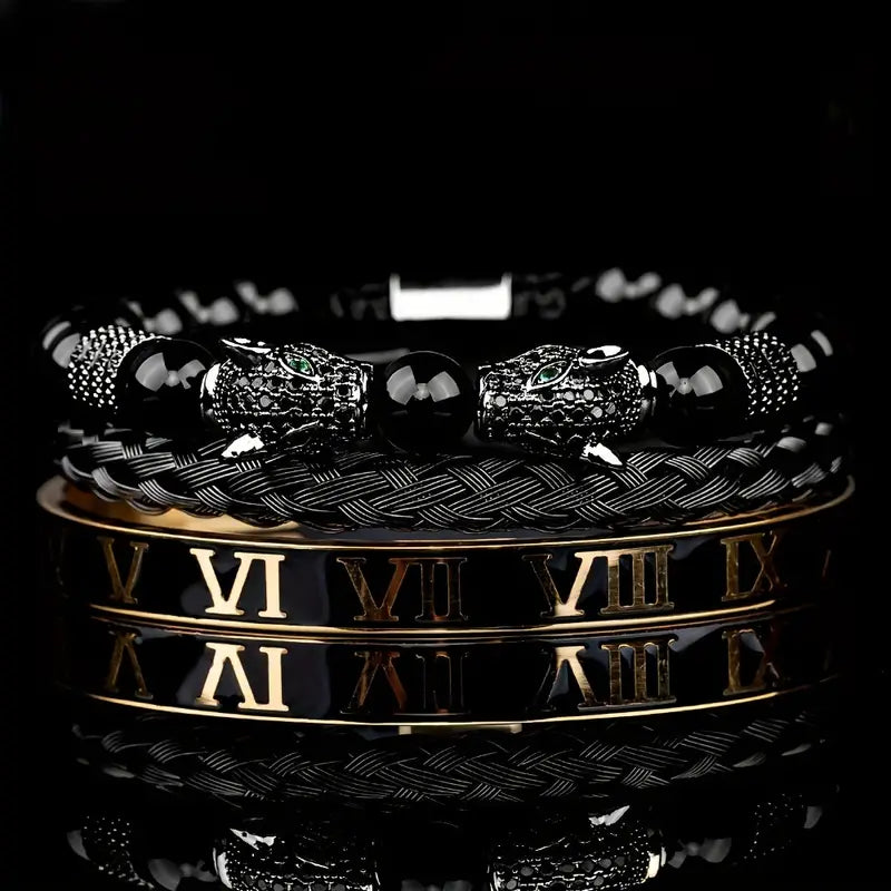 Regalia Leopard Enamel Cuff Bracelet