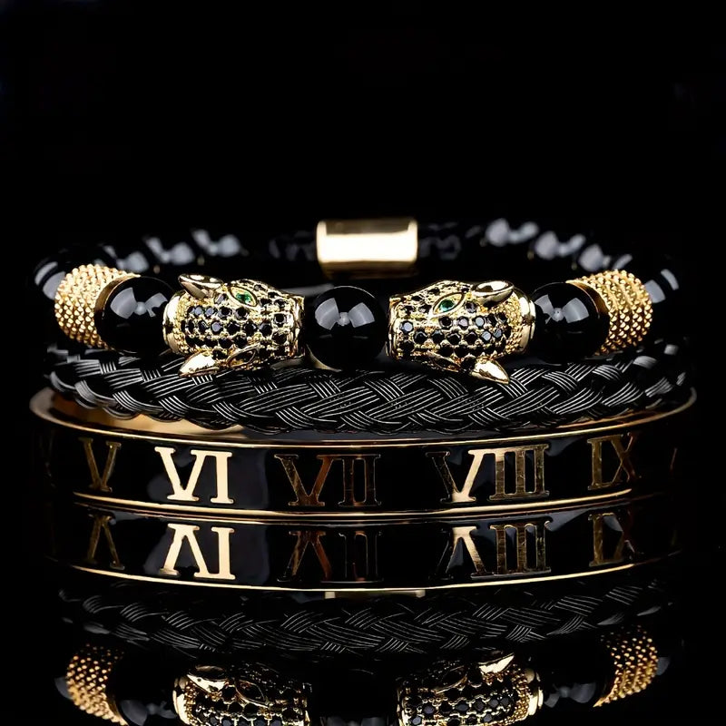 Regalia Leopard Enamel Cuff Bracelet