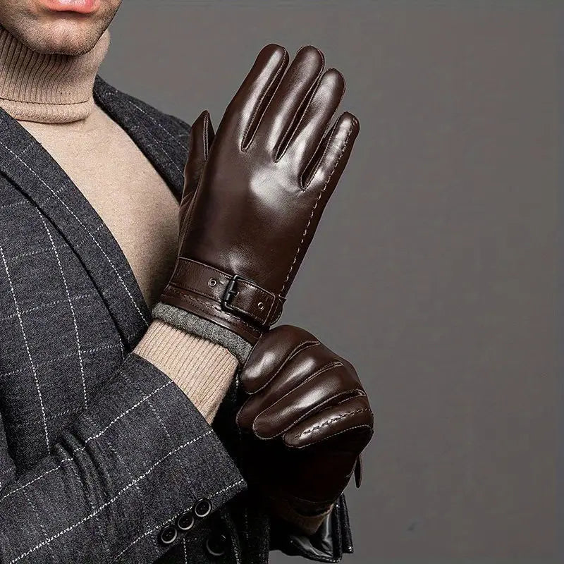 Serafino Leather Gloves