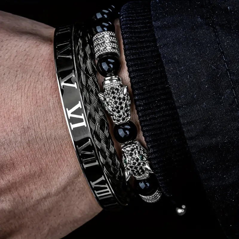 Regalia Leopard Enamel Cuff Bracelet