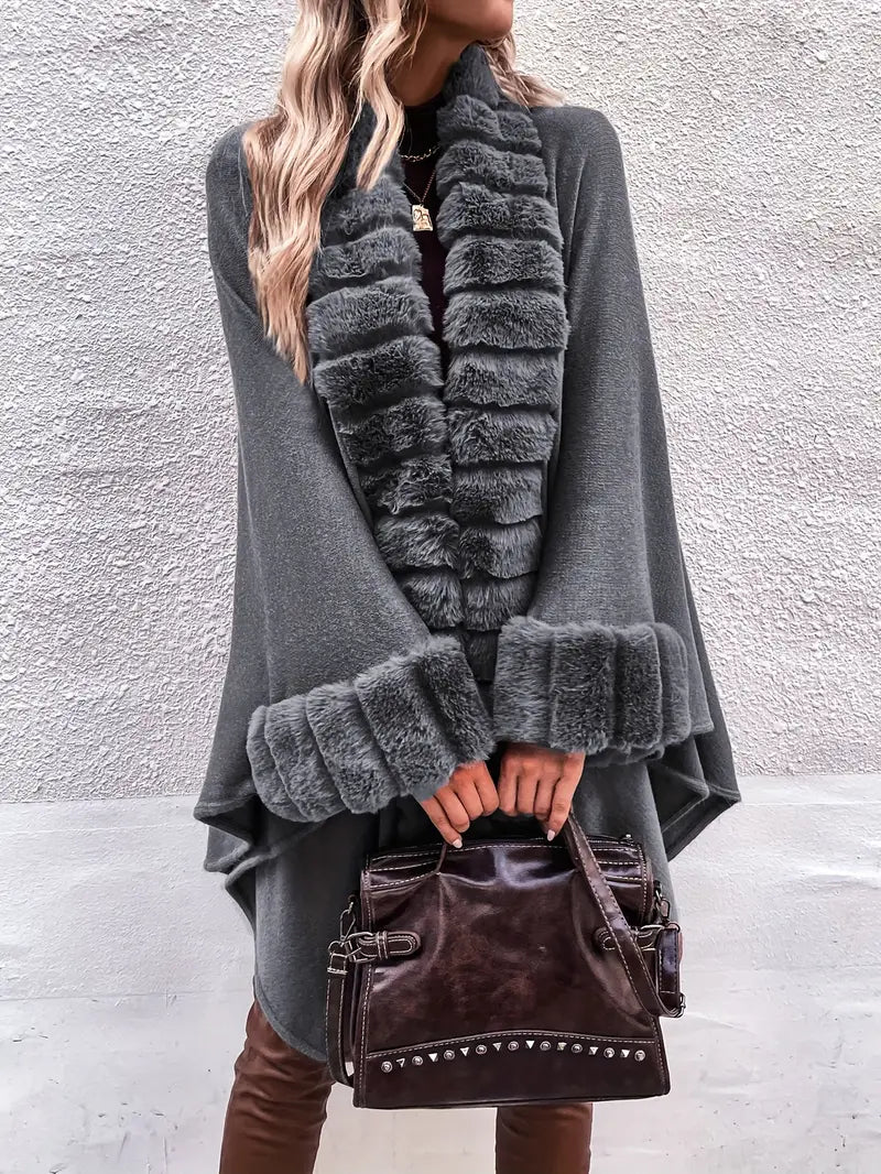 Isabella Faux Fur Cardigan