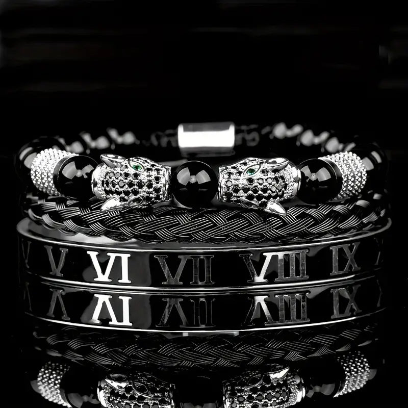 Regalia Leopard Enamel Cuff Bracelet