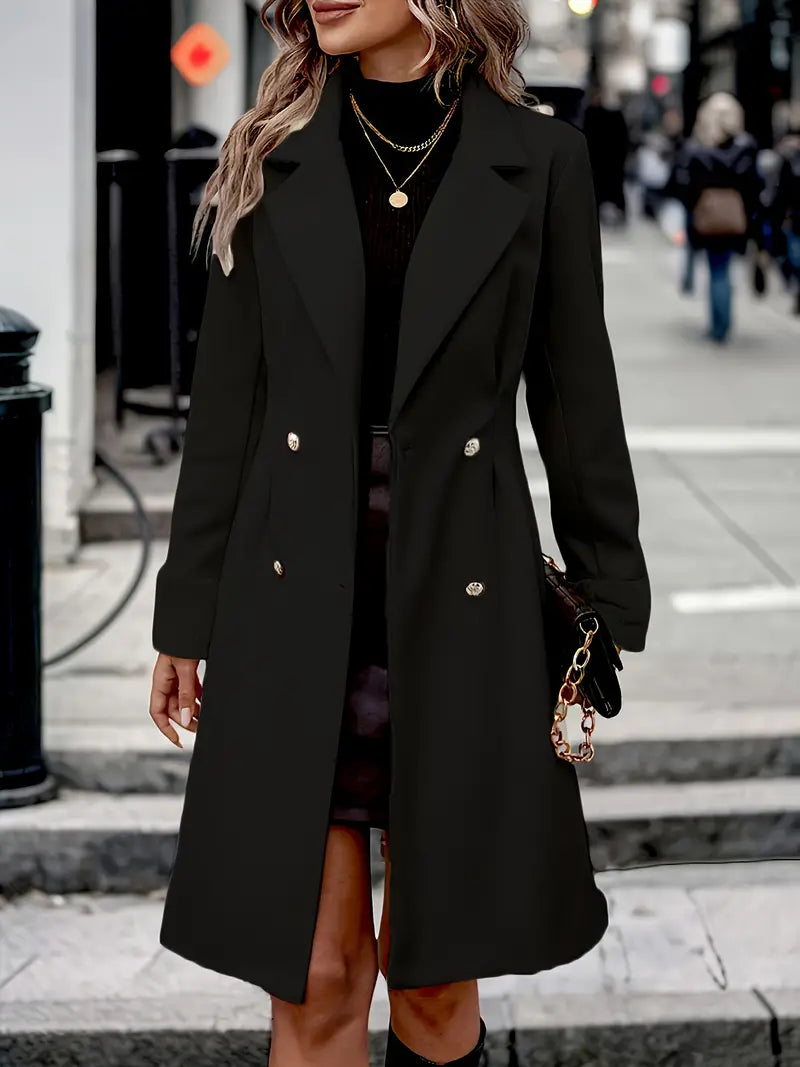 Elegant Cambridge Wool Coat