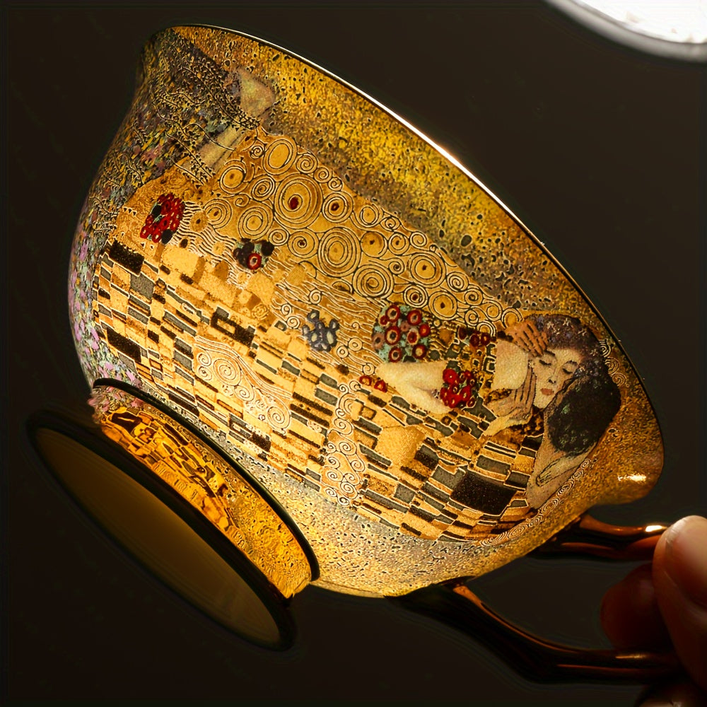 Eterna golden tea set