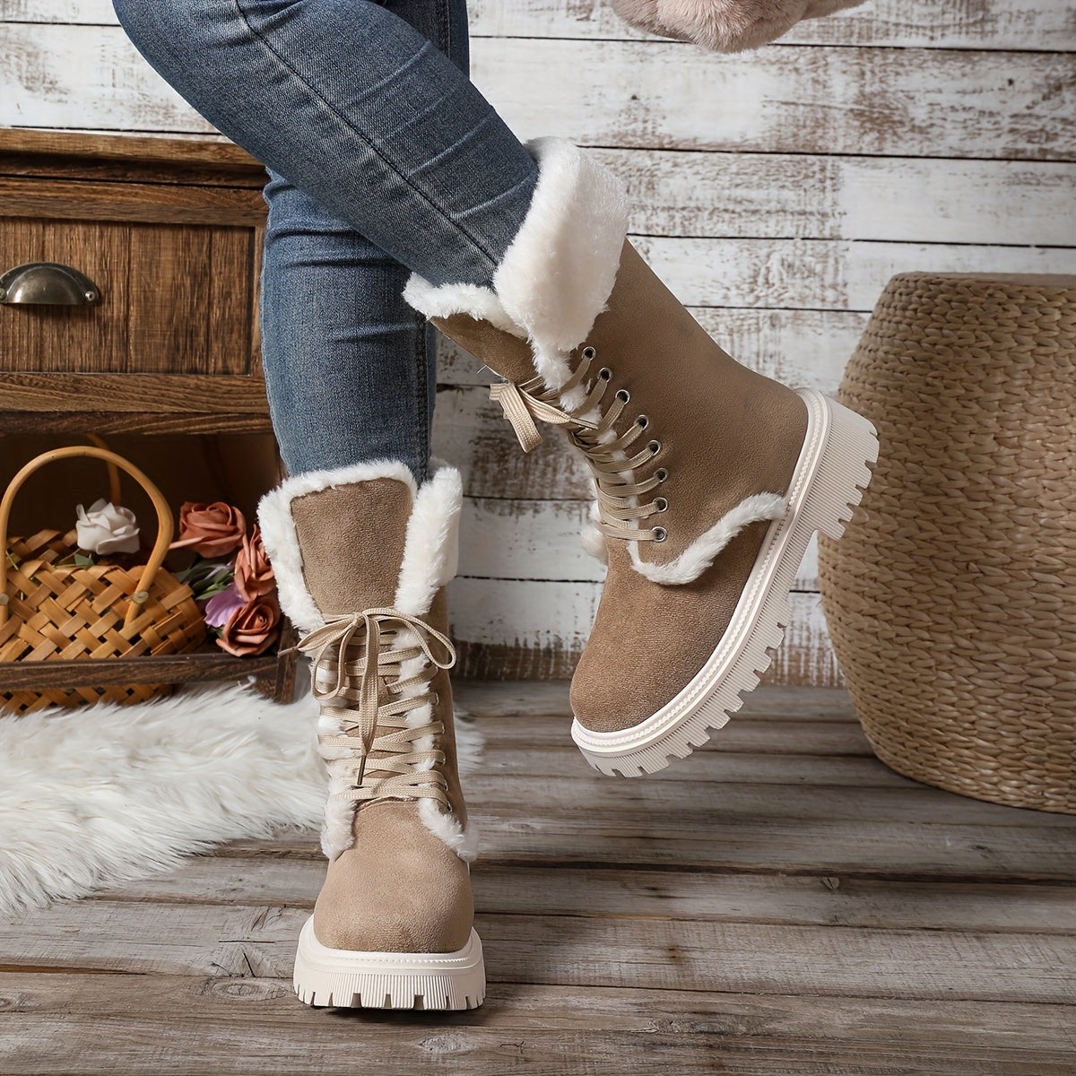 Monteluna Shearling Boots