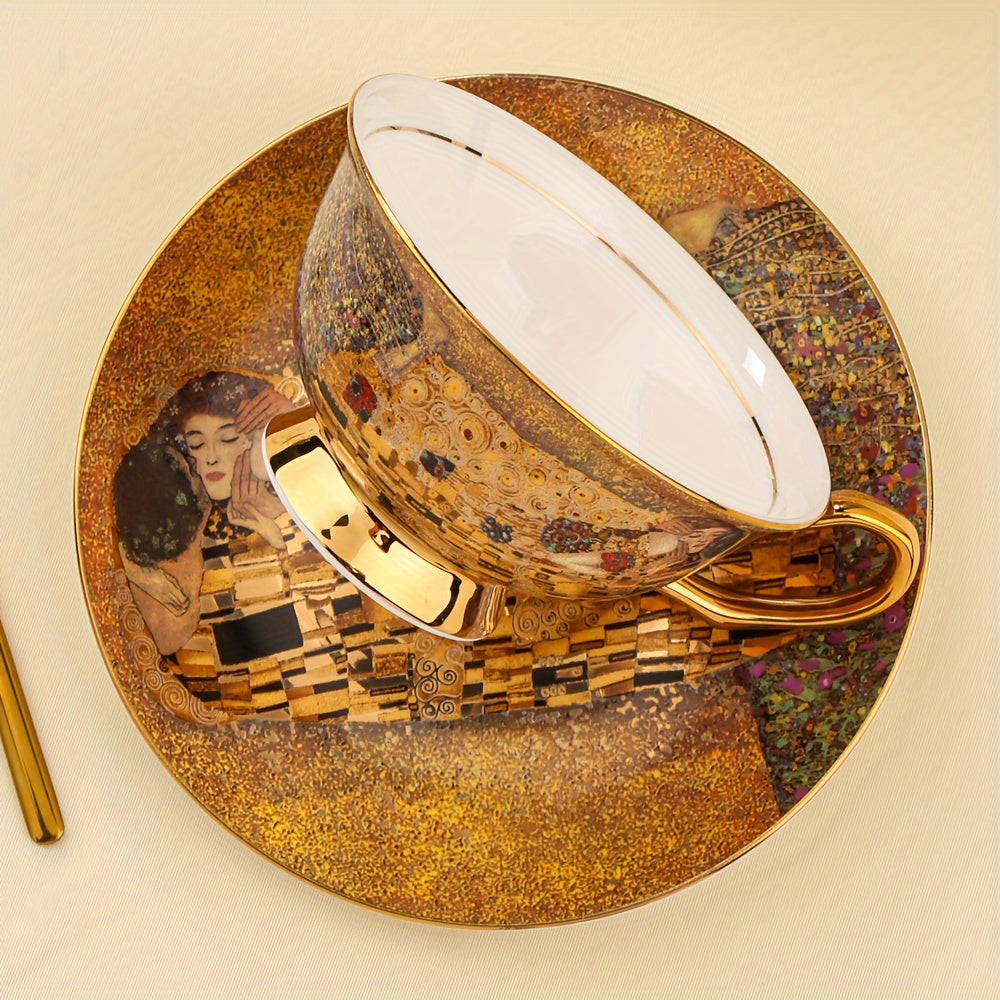 Eterna golden tea set