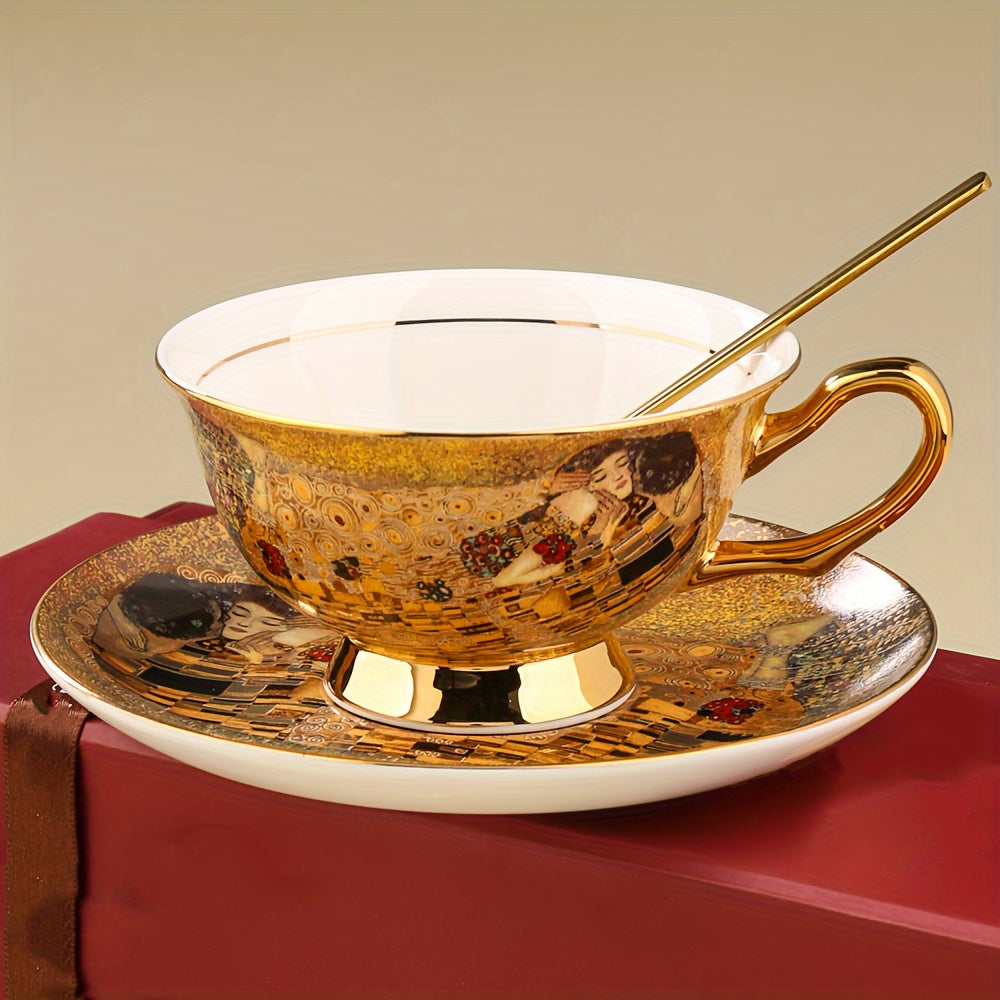 Eterna golden tea set