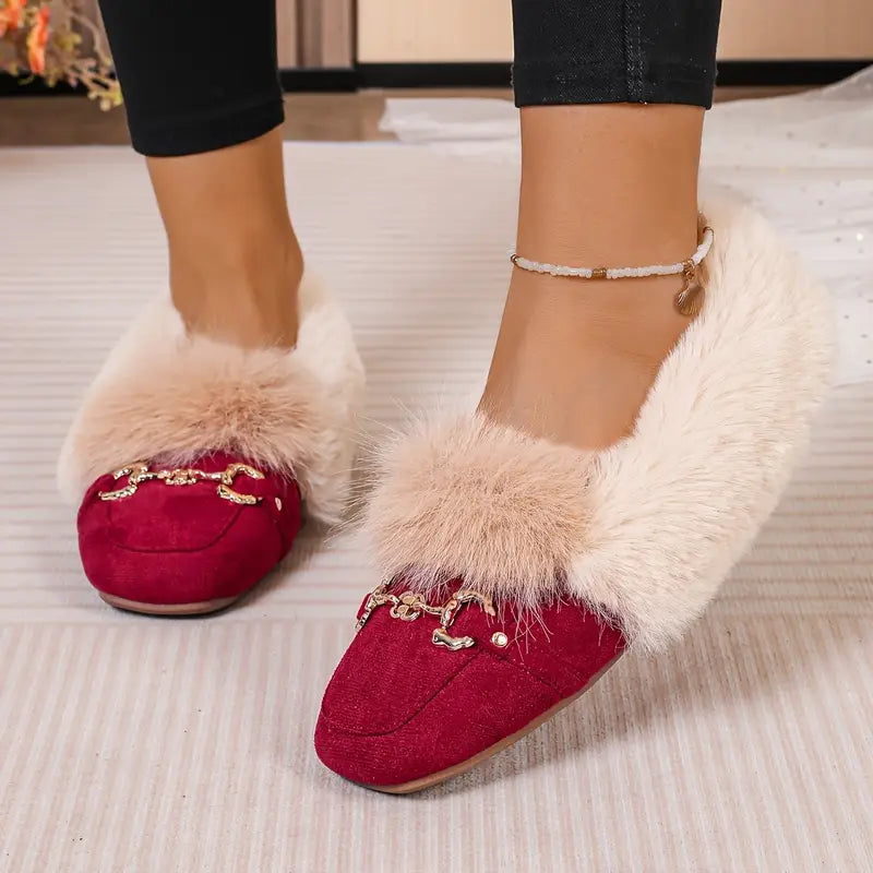 Maison Plush Slippers