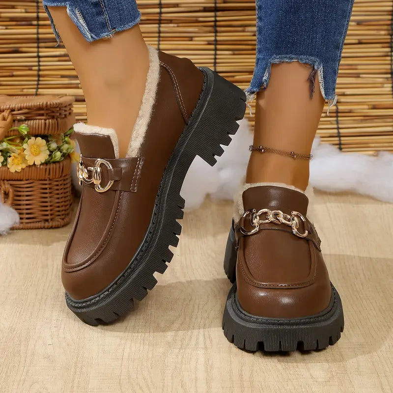 Nordic Fur Loafers