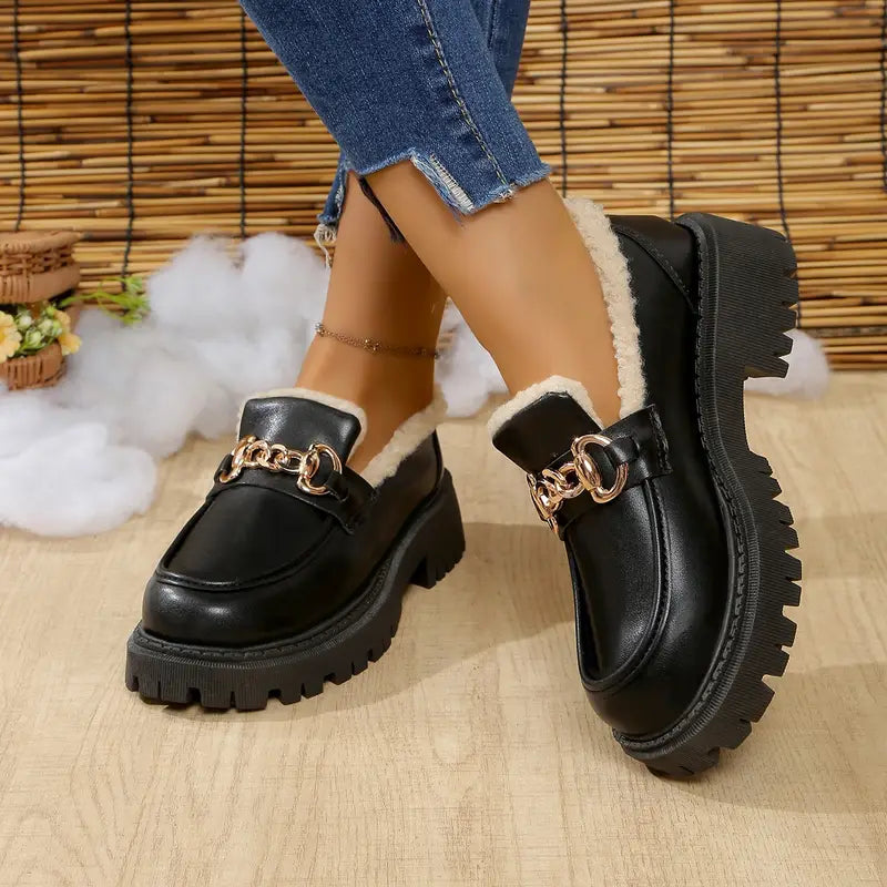 Nordic Fur Loafers