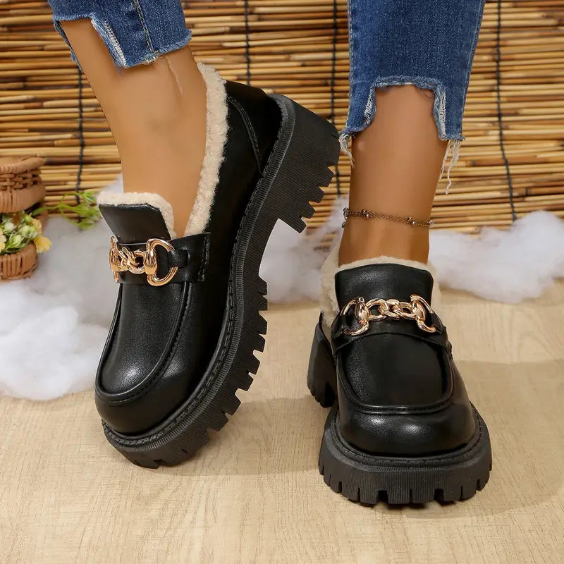 Nordic Fur Loafers