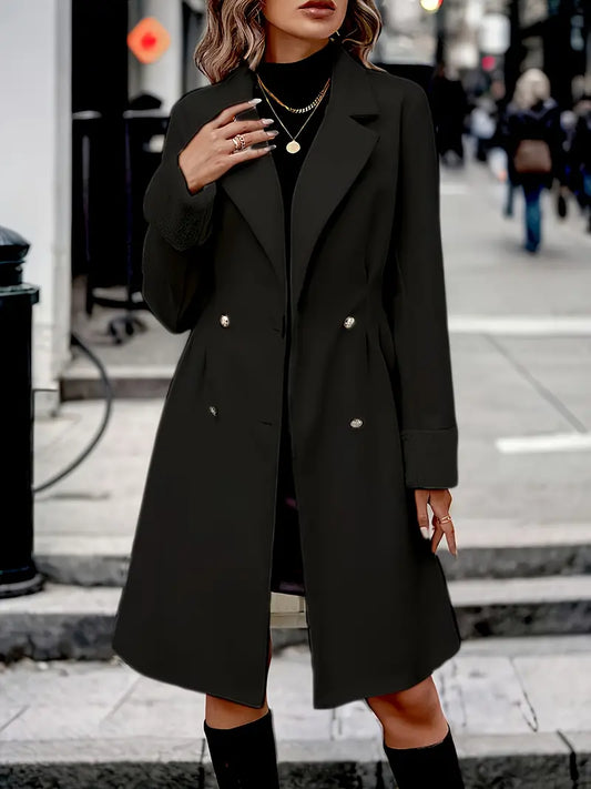 Elegant Cambridge Wool Coat 