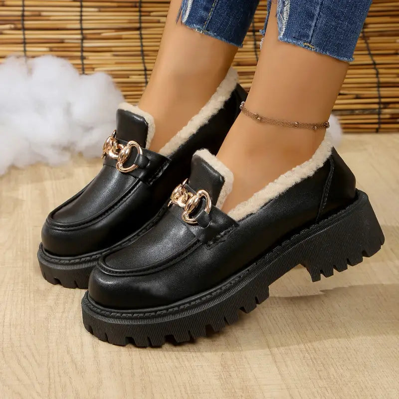 Nordic Fur Loafers