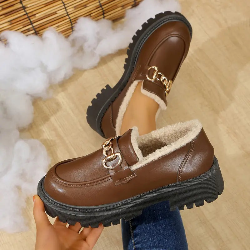 Nordic Fur Loafers