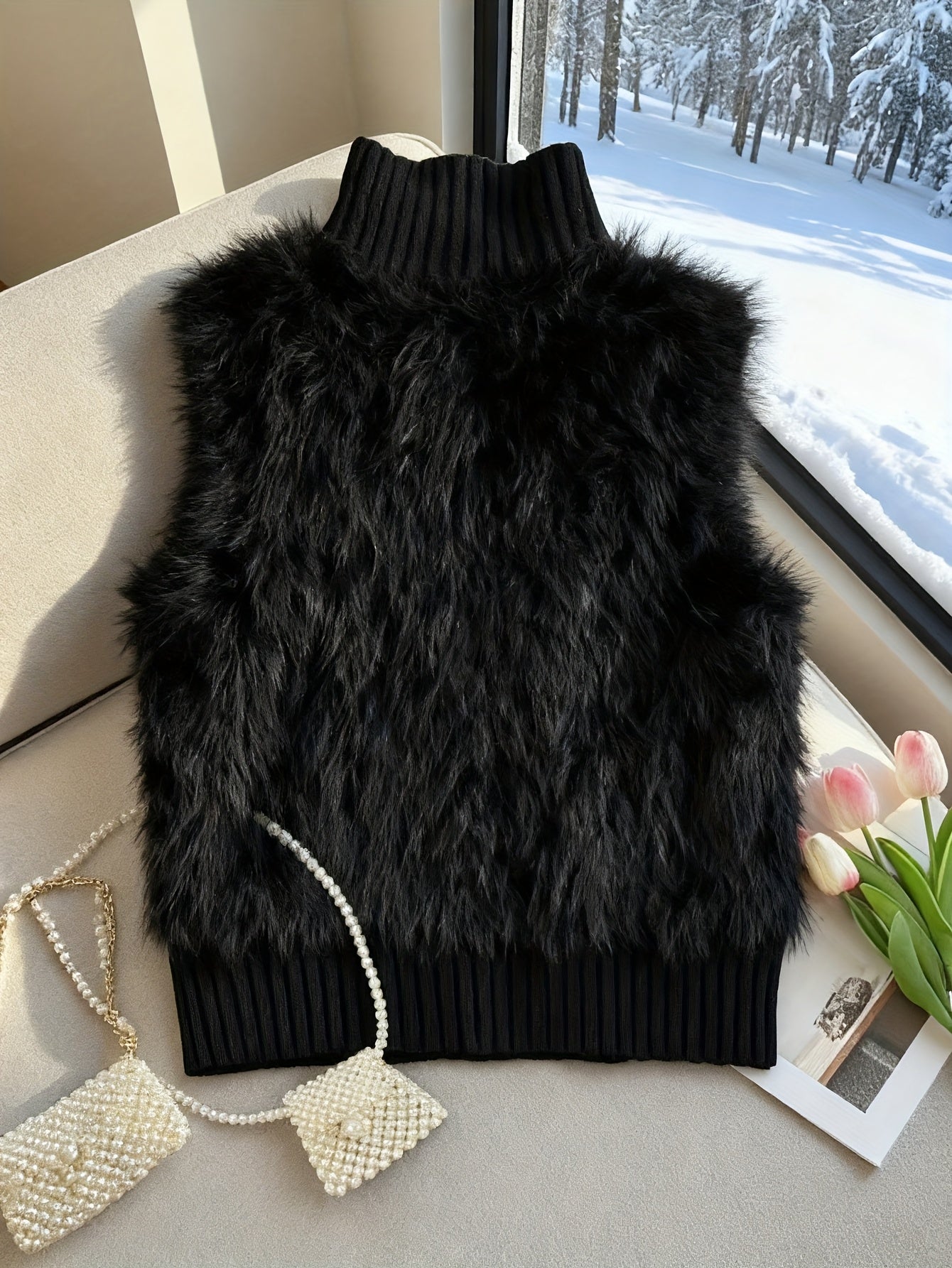 Emilia Plush Vest