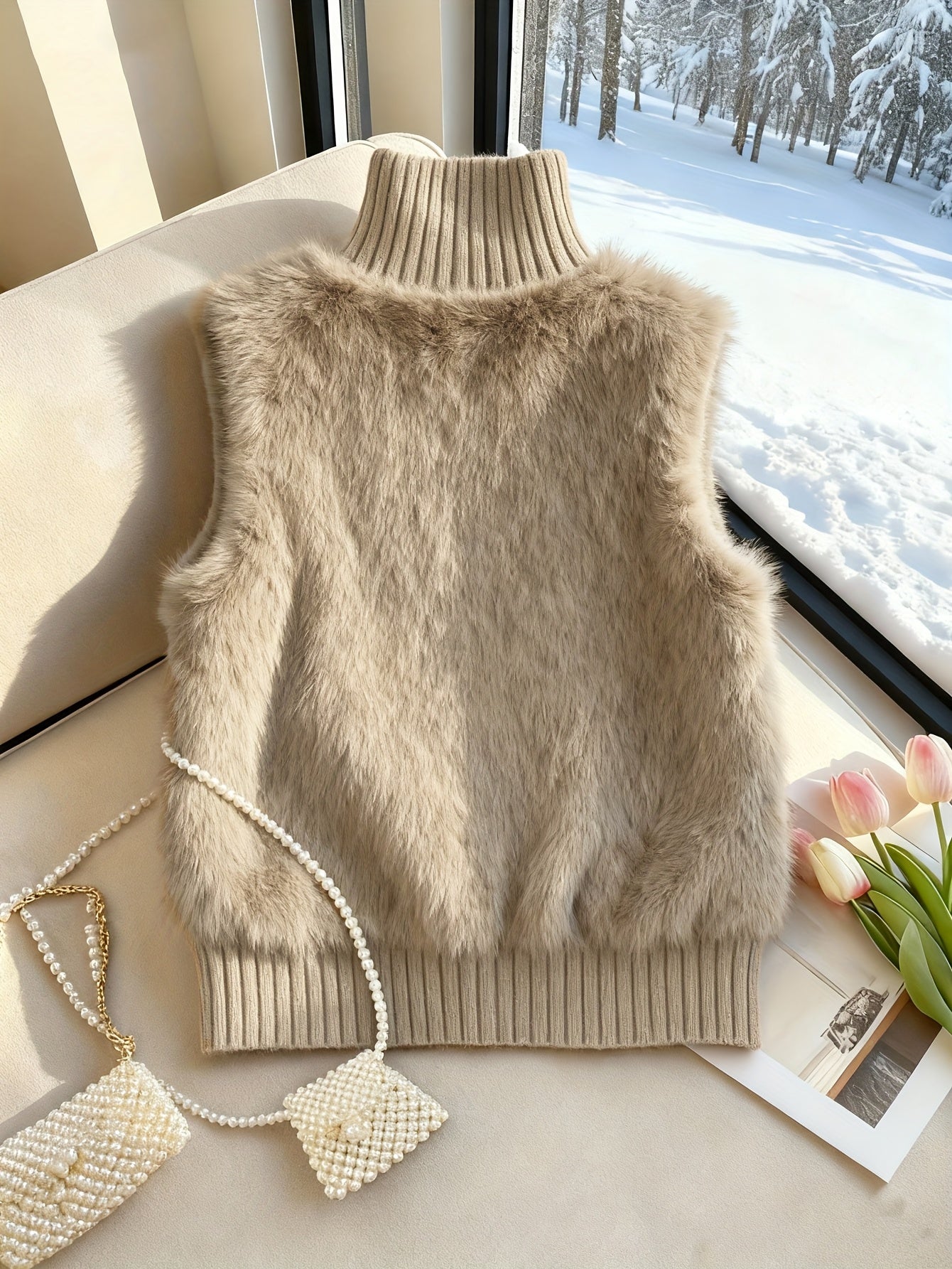 Emilia Plush Vest