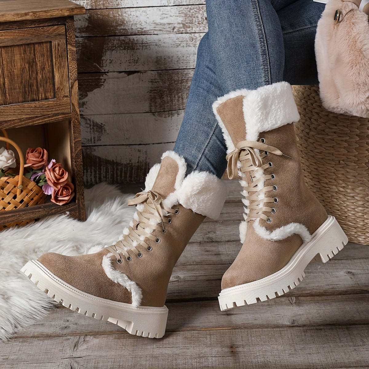 Monteluna Shearling Boots