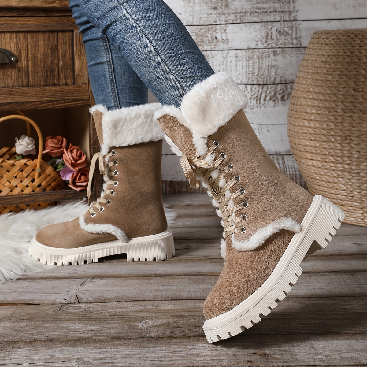 Monteluna Shearling Boots