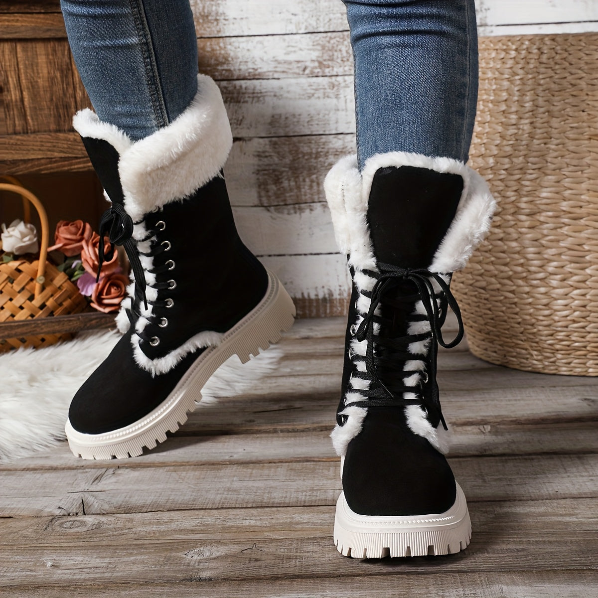 Monteluna Shearling Boots