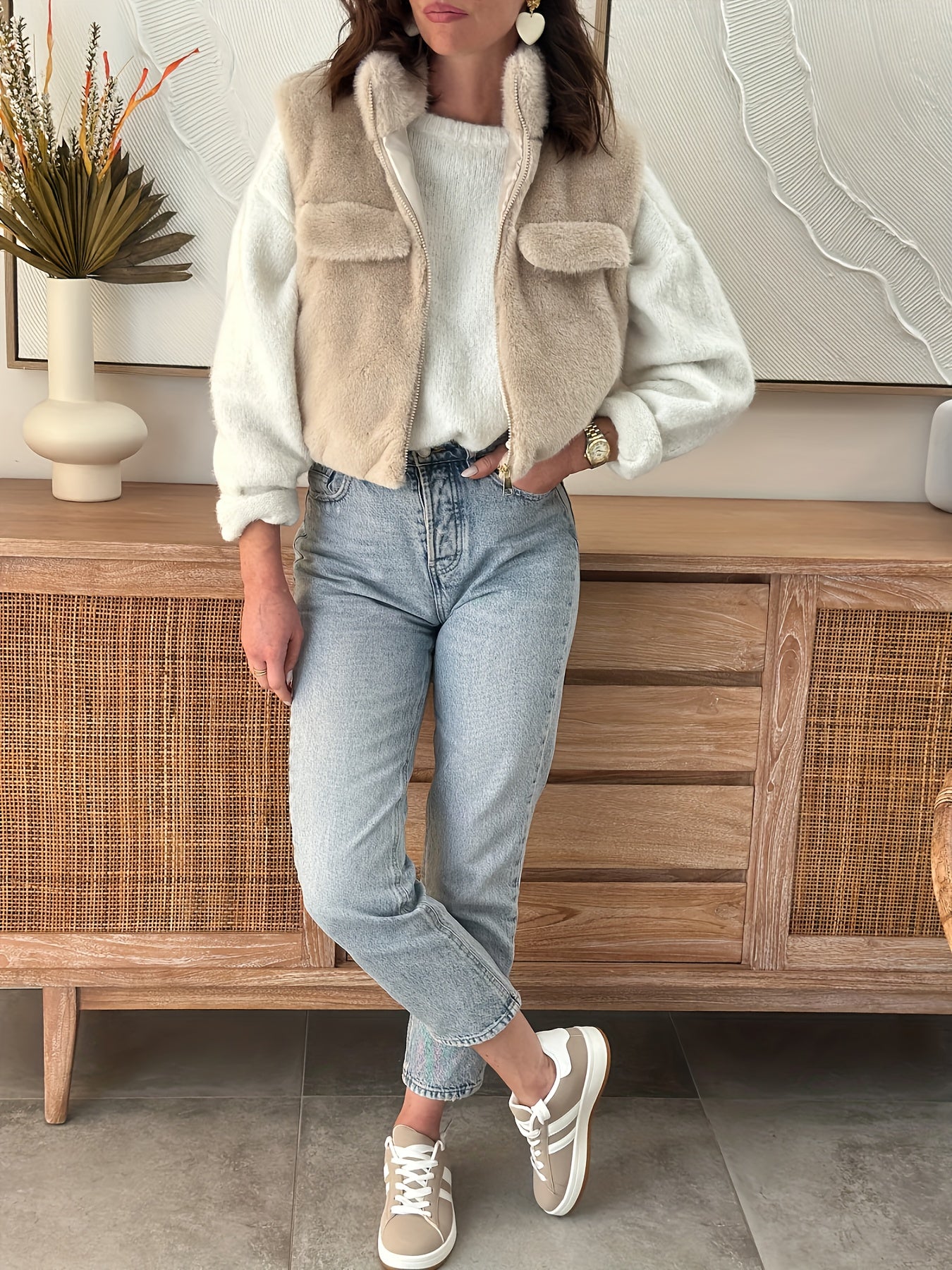 Livia Plush Vest