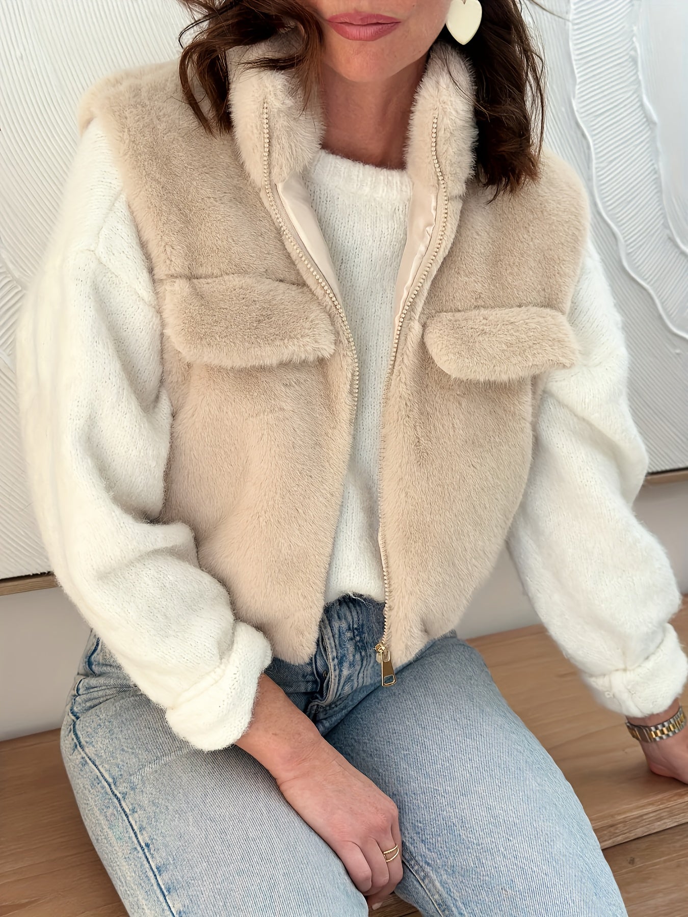 Livia Plush Vest