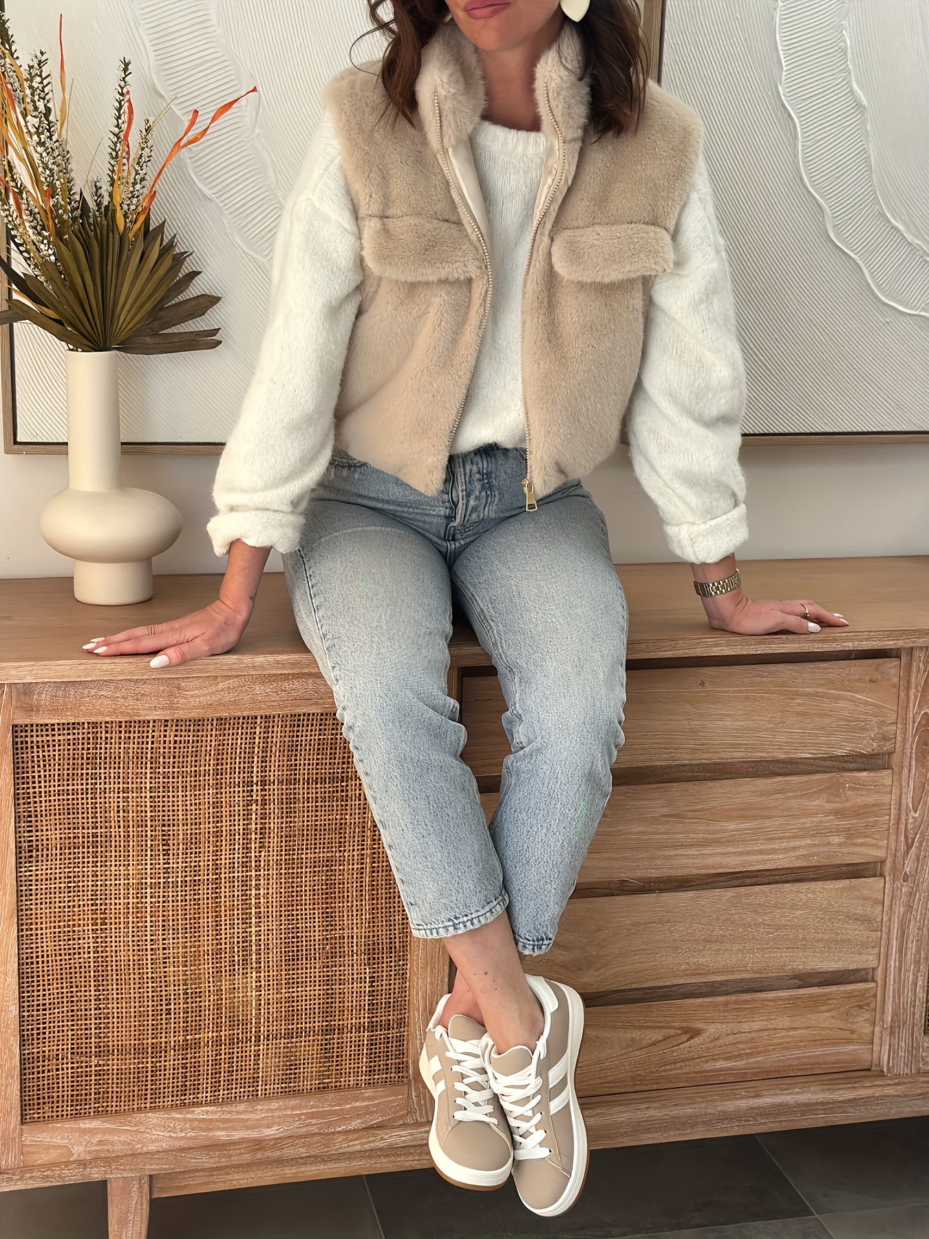 Livia Plush Vest