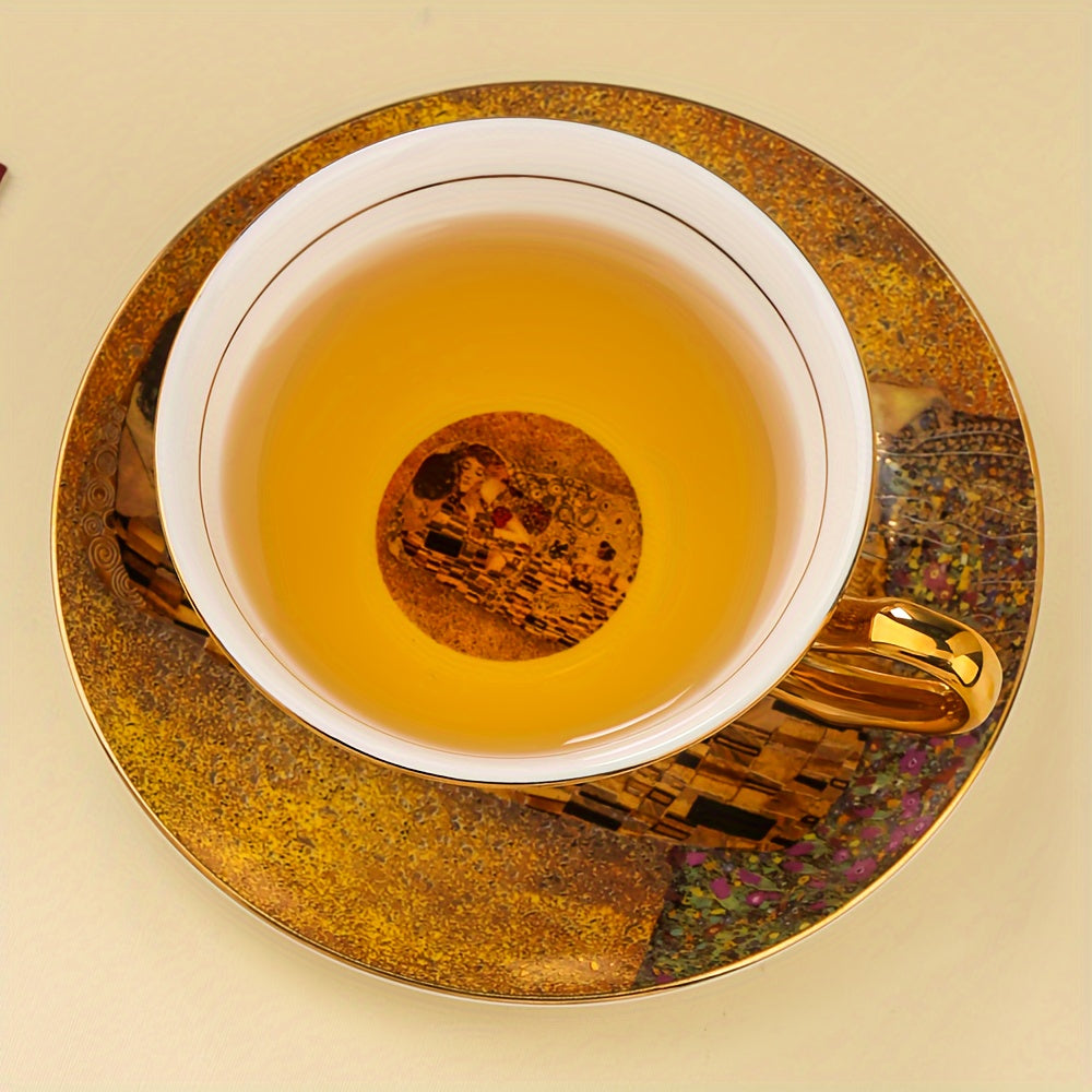 Eterna golden tea set