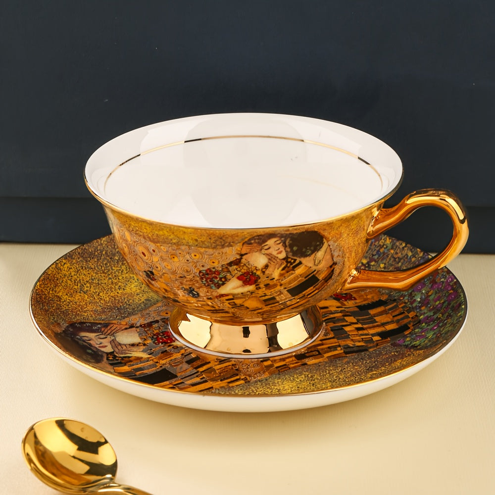 Eterna golden tea set